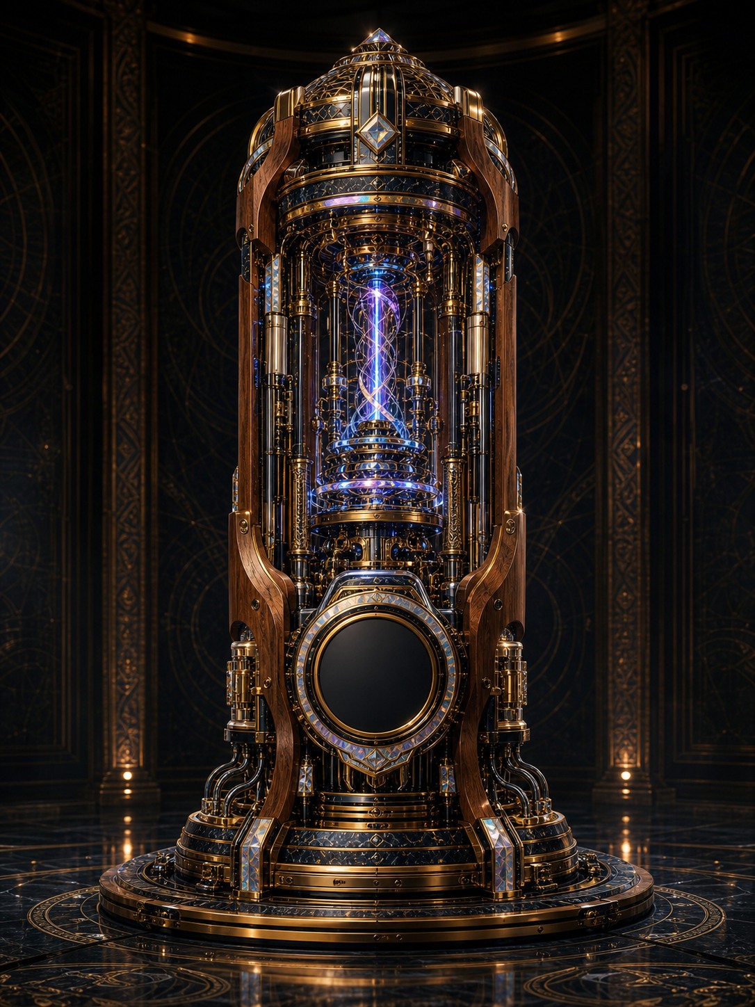 Conceptual architectural visualization of the Arsenal capability engine